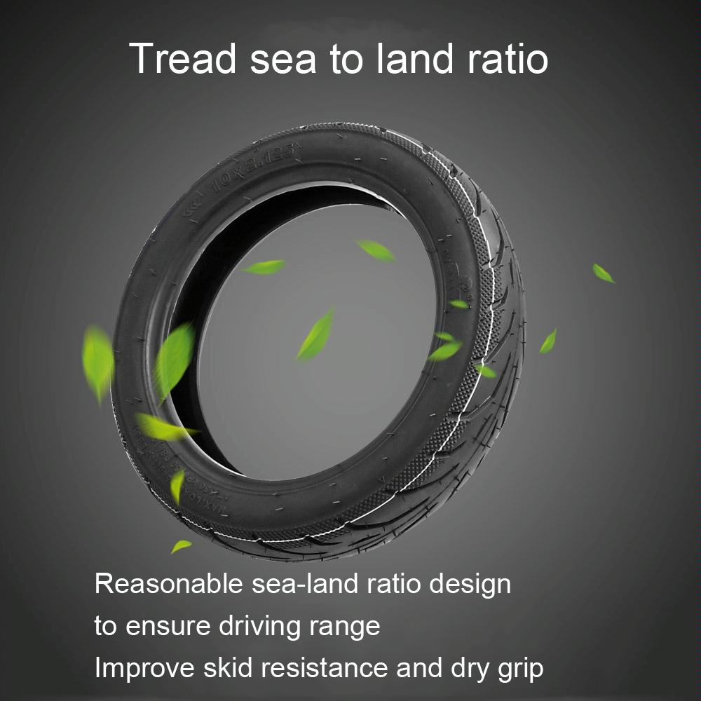 10 Pneumatic Tire for Ninebot F20 / 25 / 30 / 40 Electric Scooter - Outer Tiire