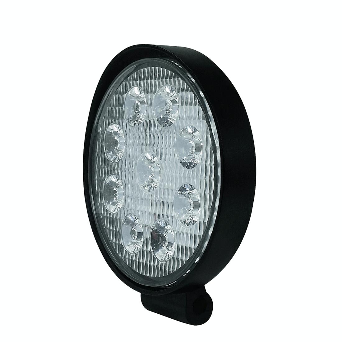 6.7W White Light Round - Shaped Waterproof Car Boat Marine Work Lights Spotlight Led Bulbs Dc 9 - 30V