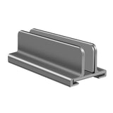 Versatile Aluminum Laptop Tablet Phone Stand - Compact Design - Front View