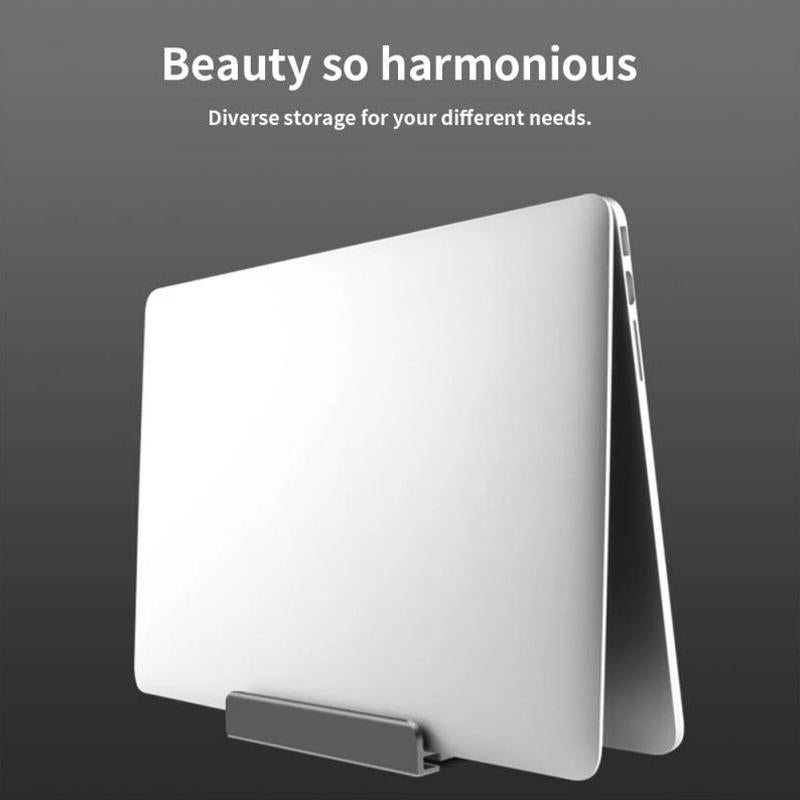 Versatile Aluminum Laptop Tablet Phone Stand - Compact Design