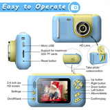 Kids Hd Reversible Camera - 2.4 Inch - Yellow / Blue