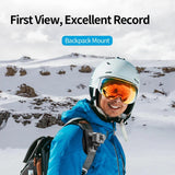 Universal Backpack Strap Mount for Action Cameras - Set A