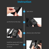 Universal Backpack Strap Mount for Action Cameras - Set A - Extra Image