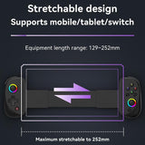 Vibration Grip Wireless Gamepad for Mobile and Pc - White - Low Angle