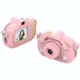 2.0-Inch 4X Zoom Hd Digital Camera For Kids - Blue - Yellow+32G - Extra Image