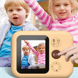 Children's Instant Camera with 2.4 Hd Screen & 16gb Memory Card Available - Low Angle