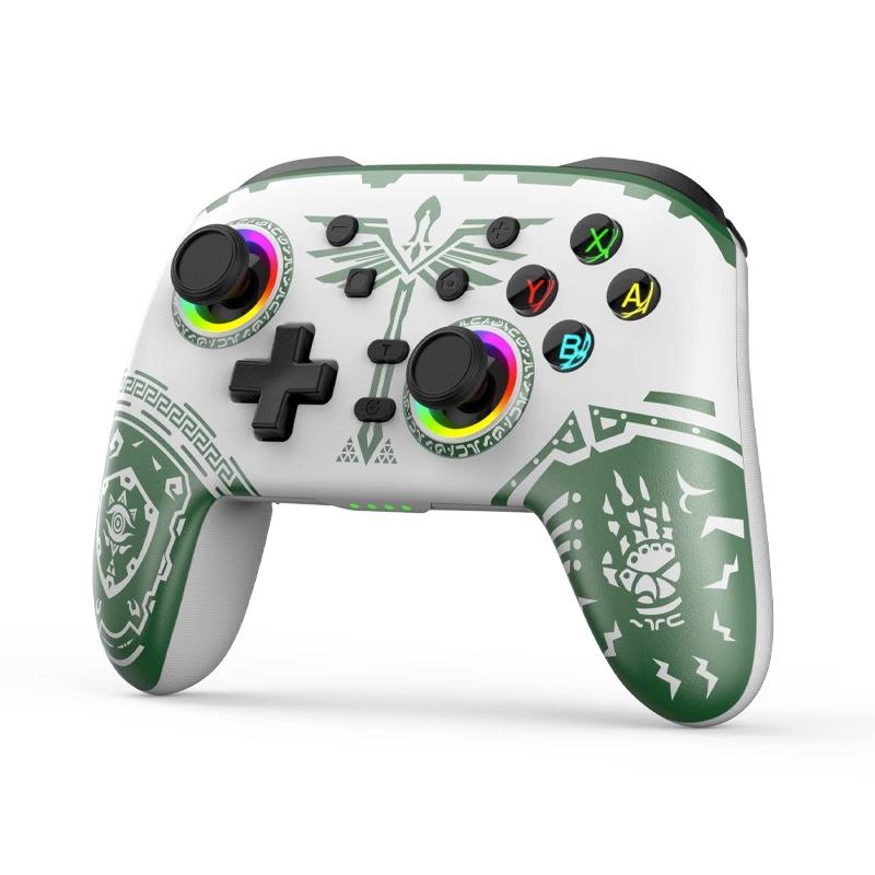 Wireless Gamepad for Nintendo Switch / Pro - Tooth Design - Tbd0603716902 White Green