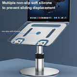 Portable Aluminum Laptop Stand for Better Cooling and Ergonomic - 45-Degree Angle