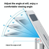 Portable Aluminum Laptop Stand for Better Cooling and Ergonomic - Rear View