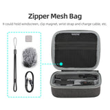 Portable Storage Case for Dji Pocket 3 - Complete Protection for Travel - Standard Set Bag - 45-Degree Angle
