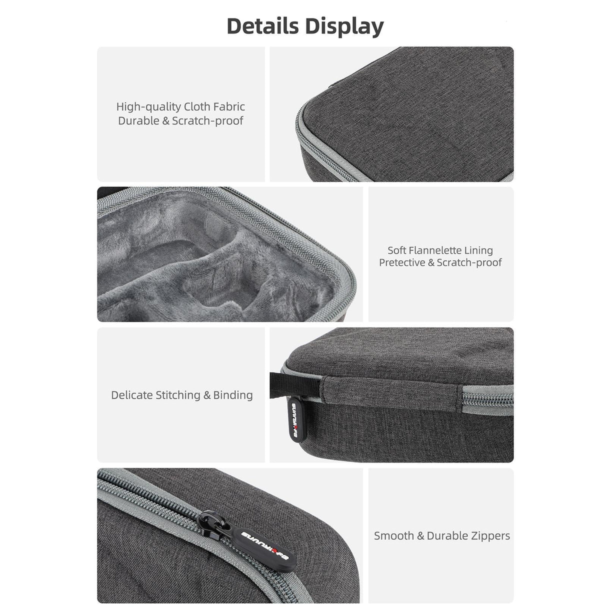 Portable Storage Case for Dji Pocket 3 - Complete Protection for Travel - Standard Set Bag