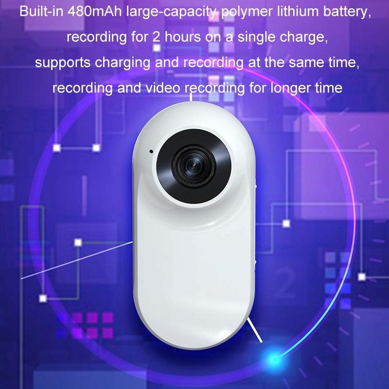 Portable Hd Magnetic Thumb Camera For Outdoor Cycling - Standard - Standard+Pet Silicone Collar
