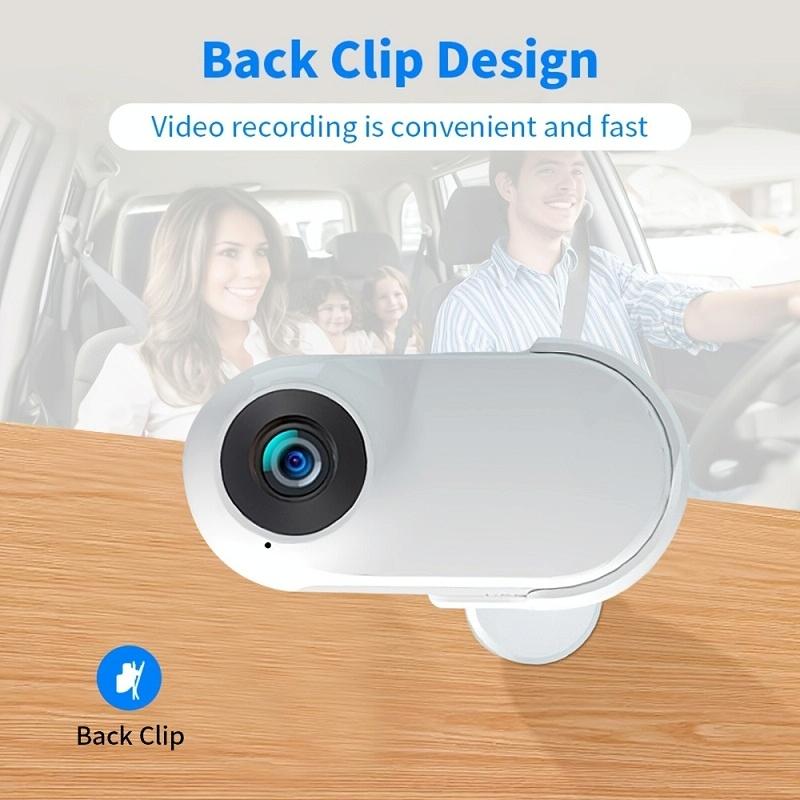Portable Hd Magnetic Thumb Camera For Outdoor Cycling - Standard - Standard+Pet Silicone Collar