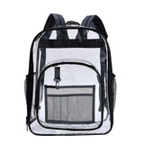 Waterproof Pvc Backpack for Students - Compact and Durable - Light Grey