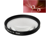 10x Macro Lens for Gopro Hero5 Action Camera - 52mm - Front View