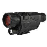 Usb Charging Infrared Monocular Telescope - Professional Night Vision - Side View