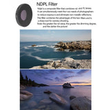 4-in-1 Lens Filter Set for Dji Action 3 - Nd8pl Nd16pl Nd32pl Nd64pl - Rear View
