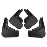 For Polestar 2 4Pcs / Set Car Auto Soft Plastic Splash Flaps Fender Guard