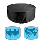 Waterproof Outdoor Furniture Cover for Courtyard Table and Chairs - 142x68cm