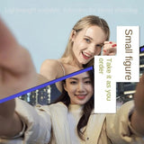 Mini Led Clip-on Selfie Fill Light for Phones - Top-Down View