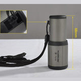 Professional High Definition Night Vision Monocular Telescope - 7X18 Portable - 45-Degree Angle