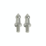 2 Stainless Steel 1 / 4 Feet Screws For Slr Tripod - Front View