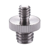 1 / 4 to 3 / 8 Adapter Screw for Male Threads - Top-Down View