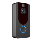 1080P Full Hd Wifi Security Doorbell With Intercom And Weather Resistance - Front View