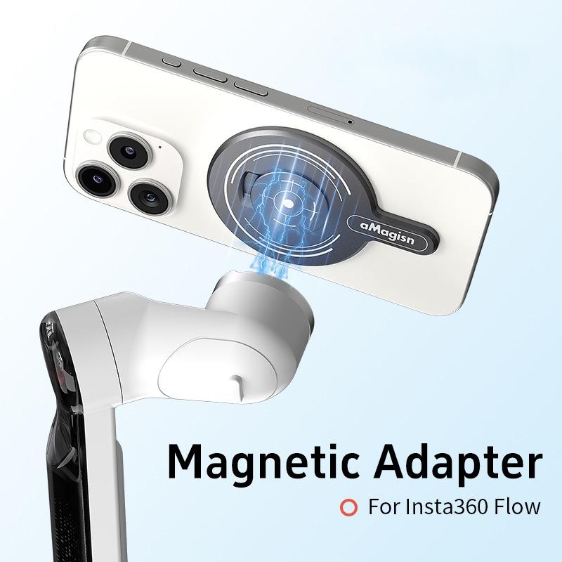 Insta360 Flow Magnetic Adapter for Amagisn Gimbal - Magsafe Compatible
