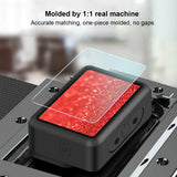 Tempered Glass Film for Gopro Hero8 Lens and Lcd Display - Rear View