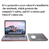 Microfiber Notebook Liner & Power Bag - Horizontal Wine Red - 11-12 Inch - Close-Up Angle