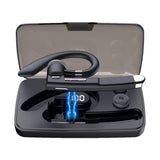 Rotatable Bluetooth Earphone with Charging Box & Digital Display - Front View