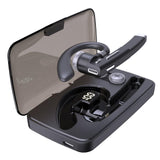 Rotatable Bluetooth Earphone with Charging Box & Digital Display - 45-Degree Angle