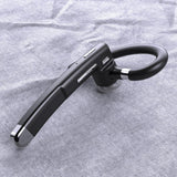 Rotatable Bluetooth Earphone with Charging Box & Digital Display - Close-Up Angle