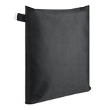 Waterproof 210d Oxford Cloth Cover for Outdoor Furniture Set - Protects from Uv Dust and Rain - 213 x 132 x 74cm - Black - Rear View