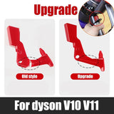 Red Key Button for Dyson V10 / V11 Vacuum - Switch Lock - Top-Down View