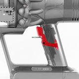 Red Key Button for Dyson V10 / V11 Vacuum - Switch Lock - Rear View