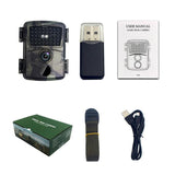 20mp 1080p Infrared Cameras with 38 Ir Lamps for Hd Monitoring - 45-Degree Angle