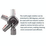 Top Adapter for Dyson V7 / V8 / V10 / V11 / V15 Steering Elbow Hose - Rear View