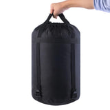 Lightweight Waterproof Camping Sleeping Bag Storage Compact Compression Bag - Rear View