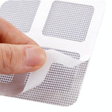 6-piece Anti-insect Door Screen Repair Tape Set - Rear View
