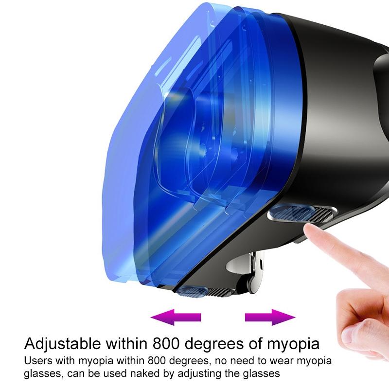 3d Vr Glasses for Mobile Phones - Blu-ray Coated Lenses