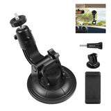 Universal Car Phone Mount with Suction Cup and Tripod Adapter - Front View