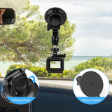 Universal Car Phone Mount with Suction Cup and Tripod Adapter - Rear View