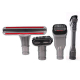 4-piece Wireless Vacuum Cleaner Brush Head Set for Dyson V6 - Front View