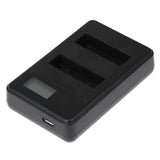 Gopro Hero4 Charger with Dual Batteries and Lcd Screen