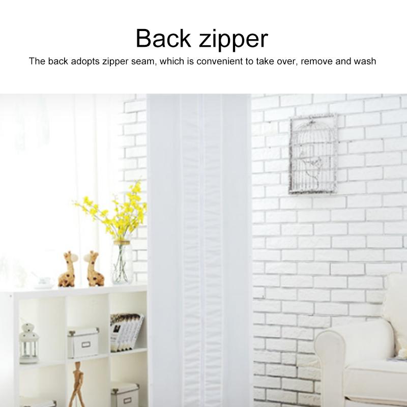 180x55x35cm Sailboat Fabric Dust Cover for Vertical Cabinet Air Conditioning