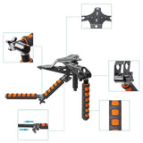 Multifunctional Camera Shoulder Mount For Dslr / Video Camera - Rear View