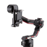 Vertical Camera Mount for Dji Rs 2 / 3 Pro for Extended Shooting - Top-Down View