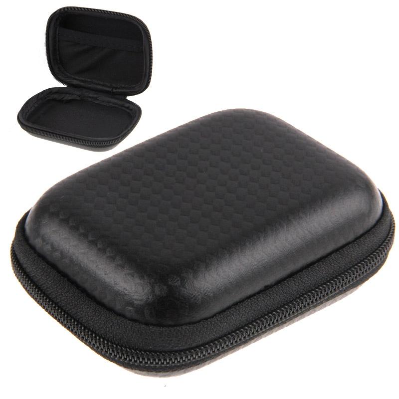 Waterproof Carbon Fiber Portable Case for Gopro and Other Sport Cameras - 8cm x 6cm x 2.5cm